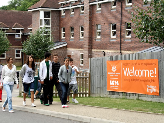 Резиденция школы British Study Centres, Ardingly College, в которой проживают студенты