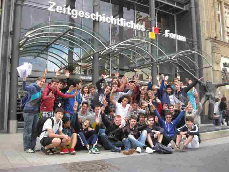 Студенты Goethe-Institute, Leipzig