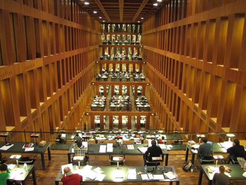 Библиотека, Humboldt Institute, Berlin-Uni