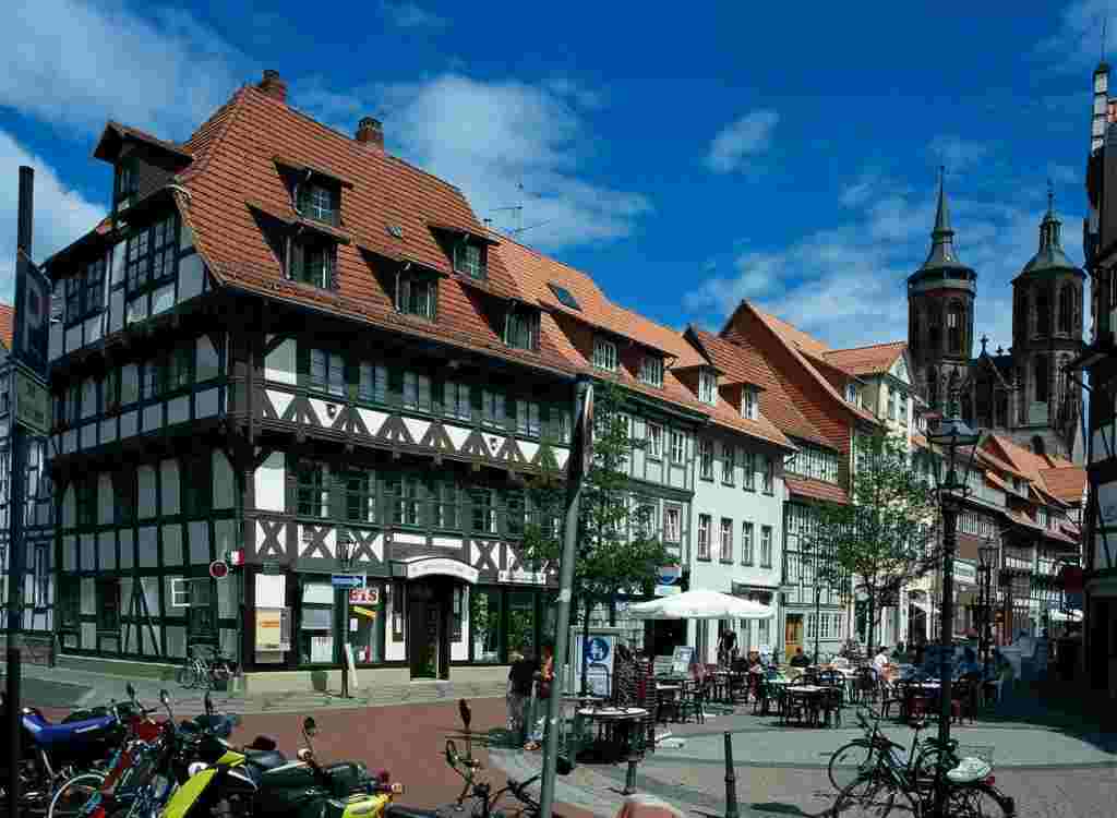 Центр города Göttingen