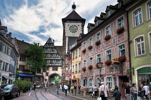 Центр города, Freiburg