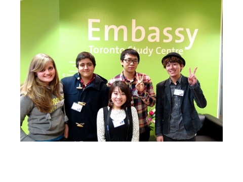 Студенты школы, Embassy English & Pathways, Toronto