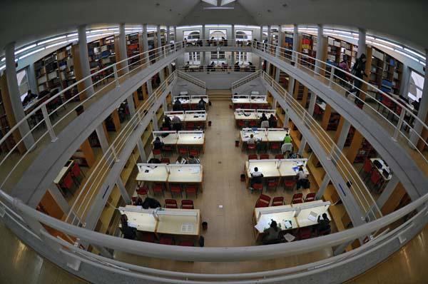 Читальный зал библиотеки, Университет Алькала