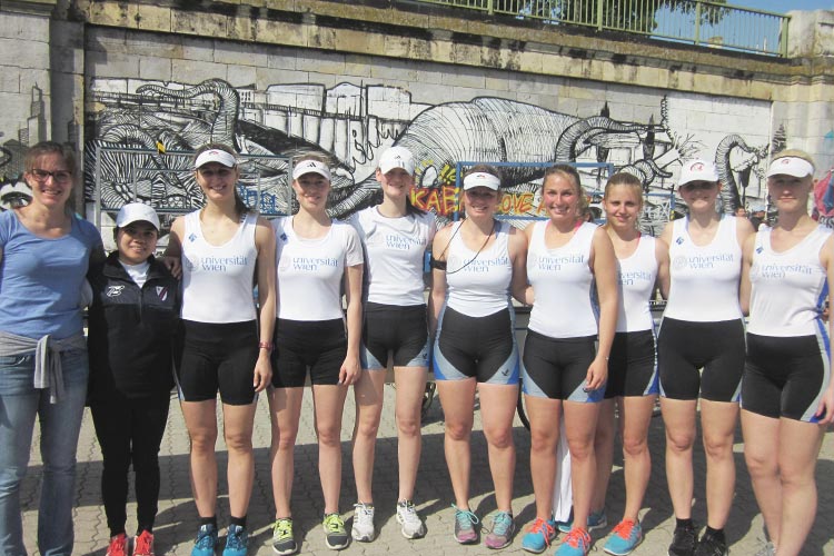 Женская спортивная команда Universität Wien