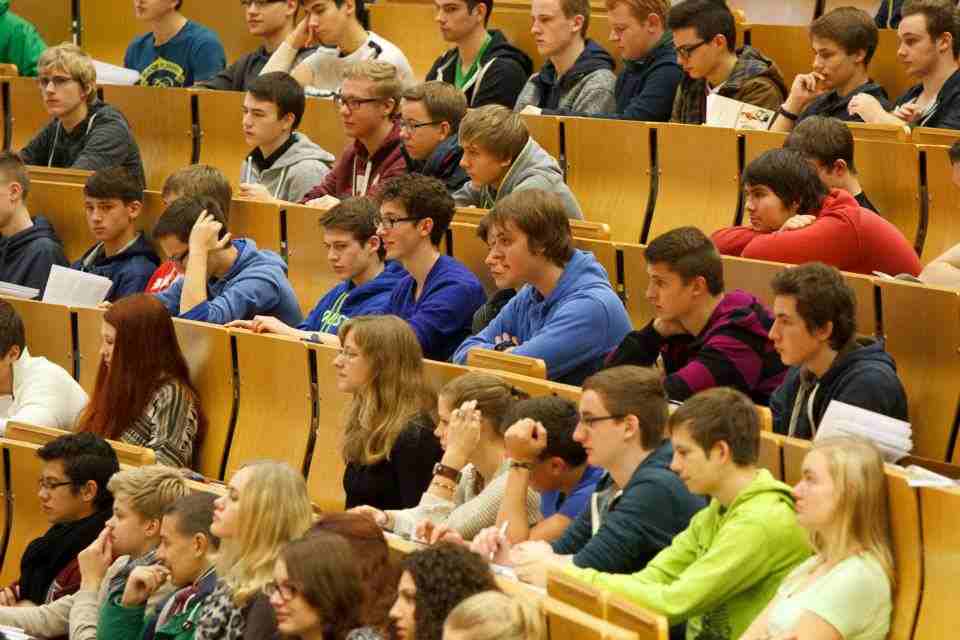 Аудитория в Karlsruhe Institute of Technology