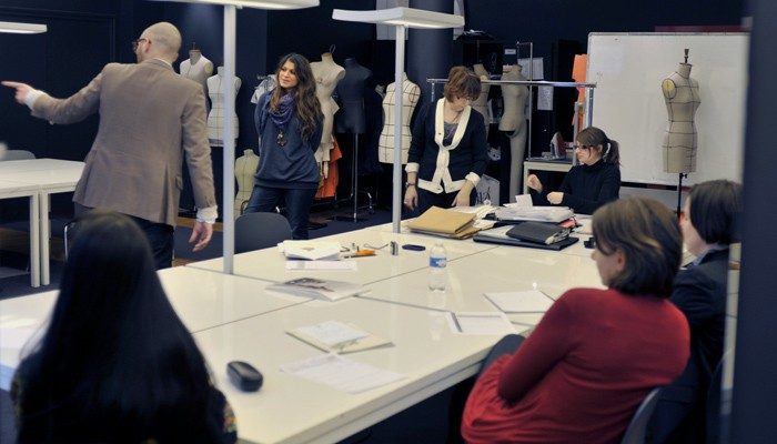 Урок дизайна одежды Istituto Marangoni