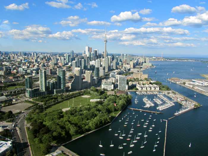 Вид на Торонто