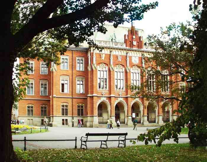Старейший корпус Ягеллонского университета