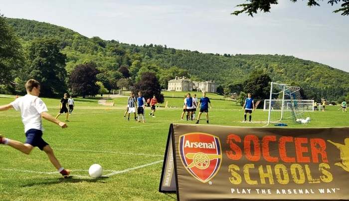 Занятия в Arsenal Soccer Club при Exsportise, Seaford College