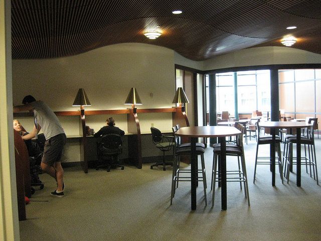 Комната самостоятельного обучения в Quinnipiac University