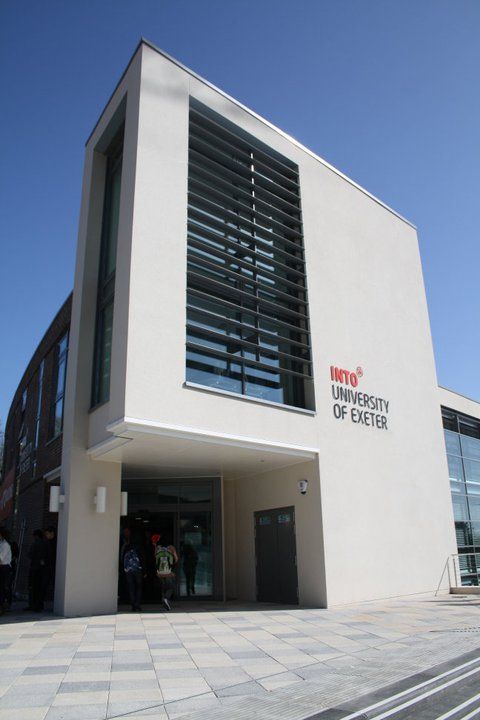 Фасад University of Exeter Фасад University of Exeter