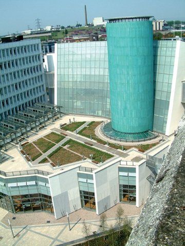 Вид сверху на Glasgow Caledonian University Вид сверху на Glasgow Caledonian University
