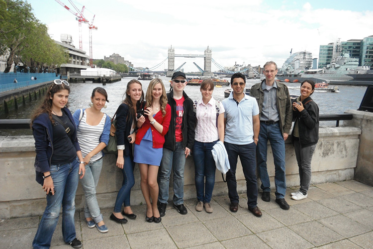 Студенты LAL, London на экскурсии